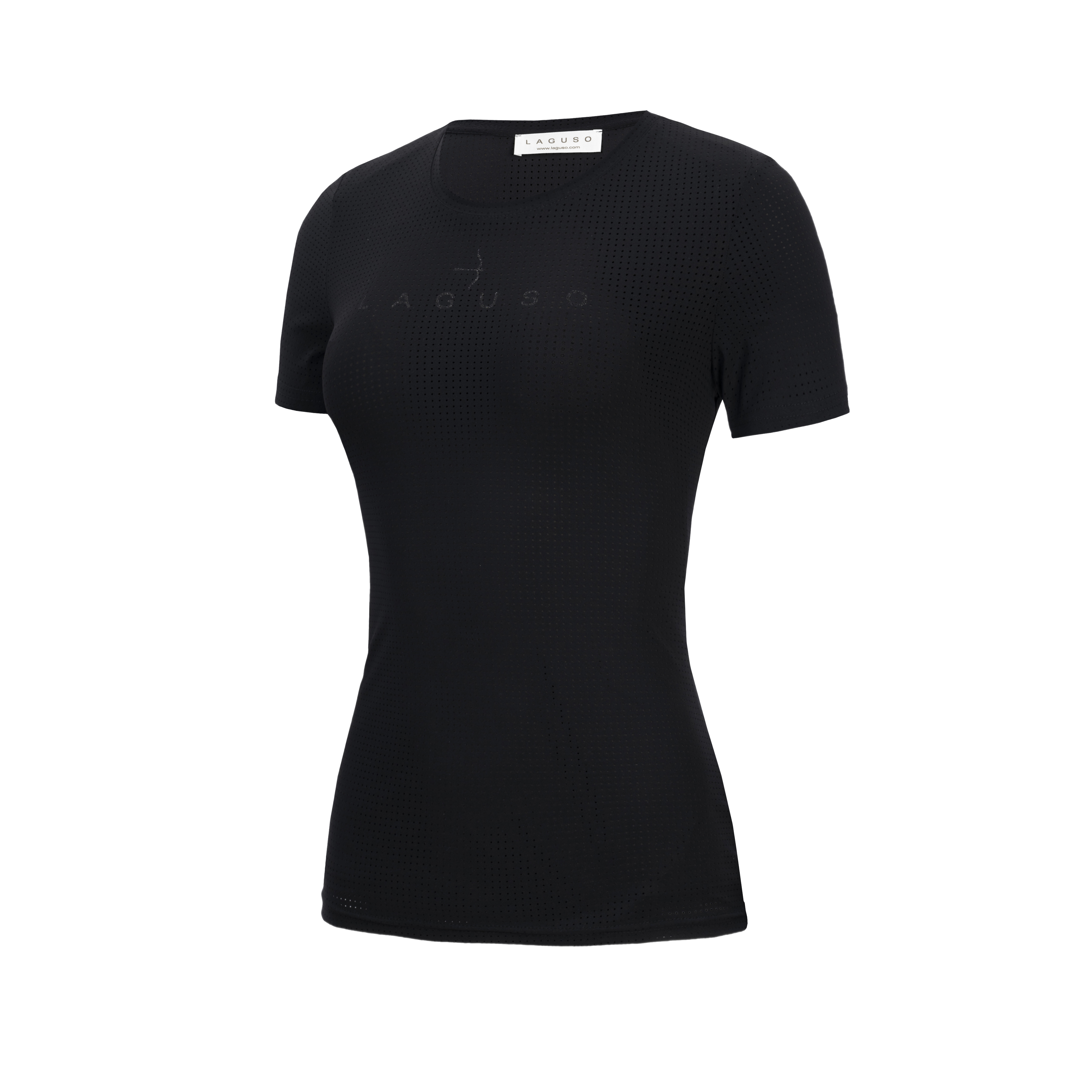 Megan Logo P2 Mesh Black | Trainingsshirt Black XL/42